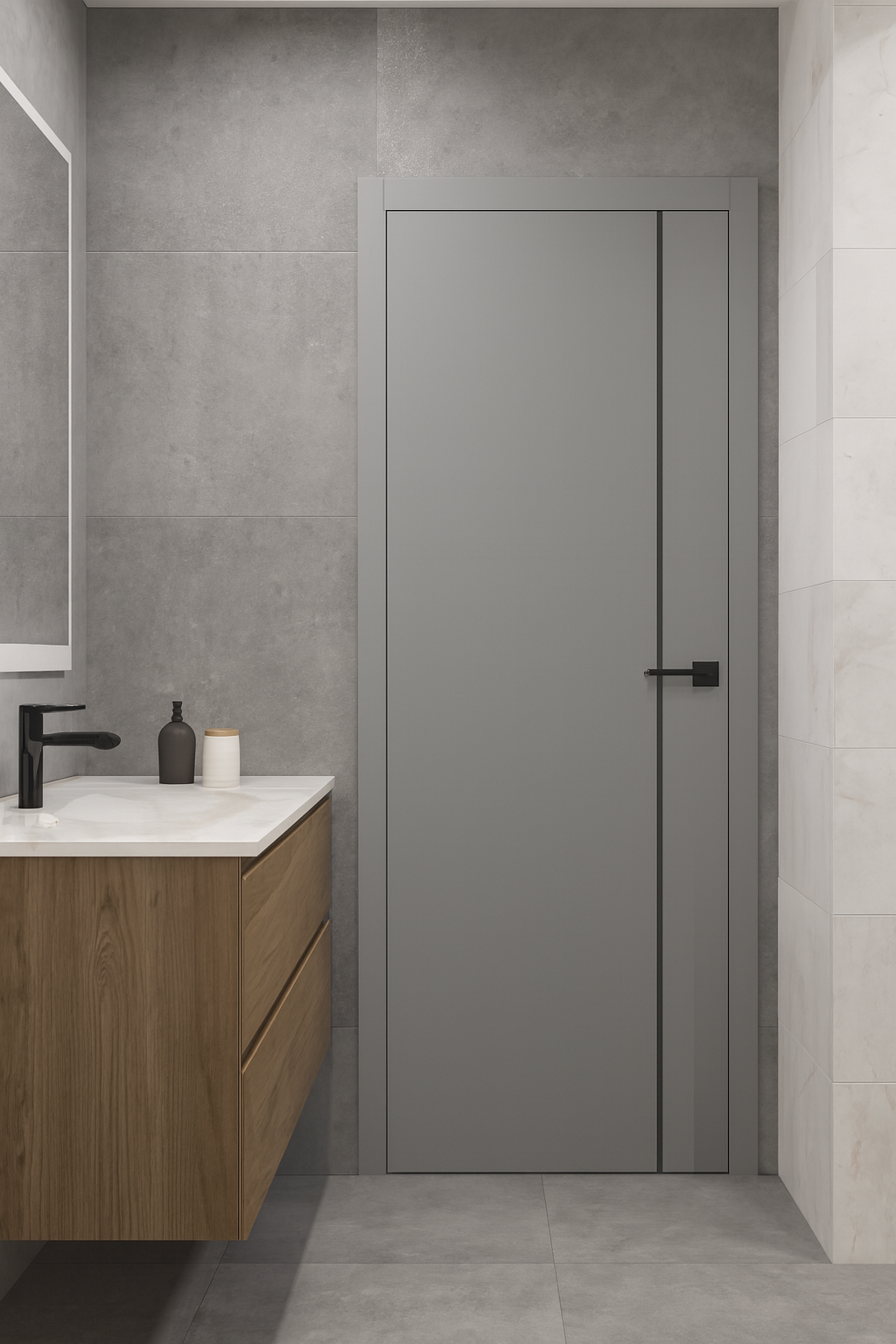 Modern Plus 204 Tamsiai Pilka